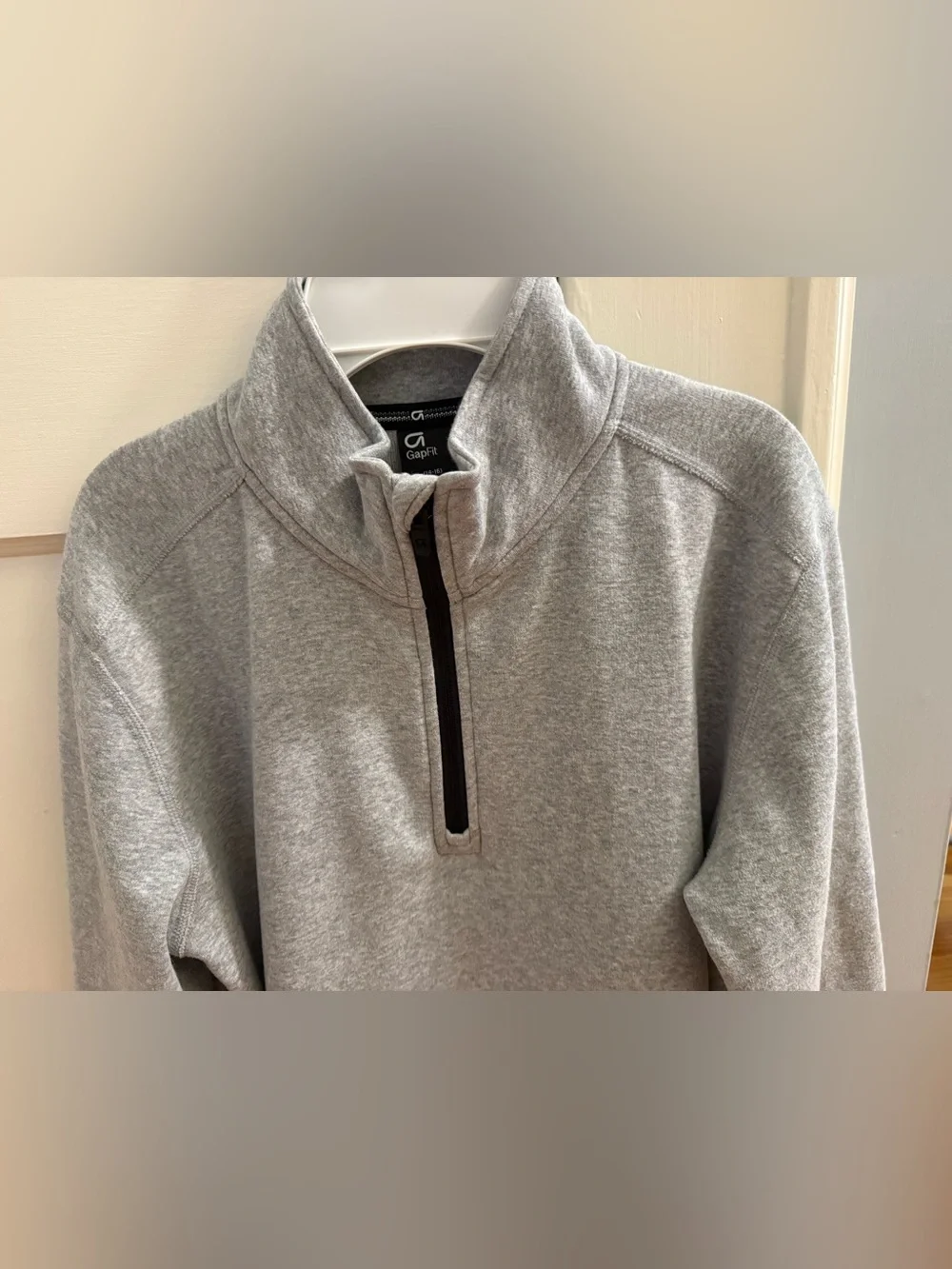 Boys quarter zip GapFit size XXL grey